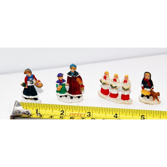 Mervyn's Village Square Figures Qty: (4) Vintage 1990s - Picture 1 of 3